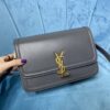YSL SOLFERINO MEDIUM SATCHEL IN CANVAS AND BOX