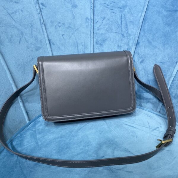 YSL SOLFERINO MEDIUM SATCHEL IN CANVAS AND BOX