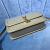 YSL SOLFERINO MEDIUM SATCHEL IN CANVAS AND BOX