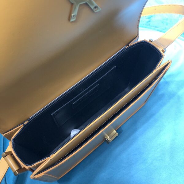 YSL SOLFERINO MEDIUM SATCHEL IN CANVAS AND BOX