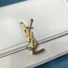 YSL SOLFERINO MEDIUM SATCHEL IN CANVAS AND BOX