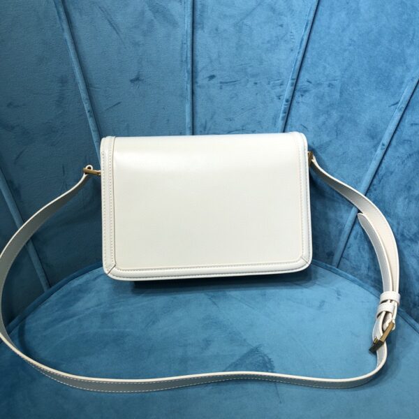 YSL SOLFERINO MEDIUM SATCHEL IN CANVAS AND BOX