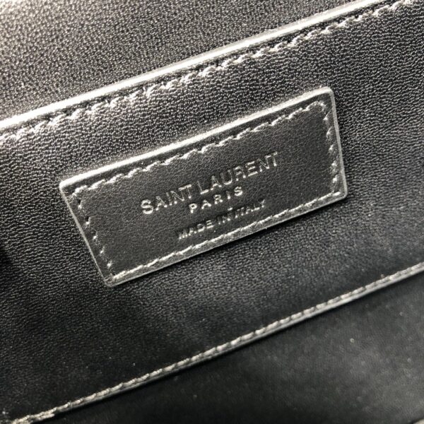 YSL SOLFERINO MEDIUM SATCHEL IN CANVAS AND BOX