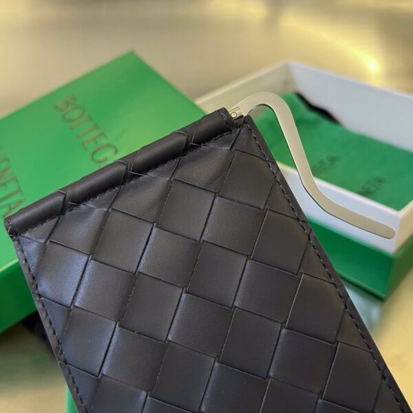 Bottega Veneta BV Intrecciato Bill Clip Wallet