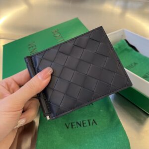 Bottega Veneta BV Intrecciato Bill Clip Wallet
