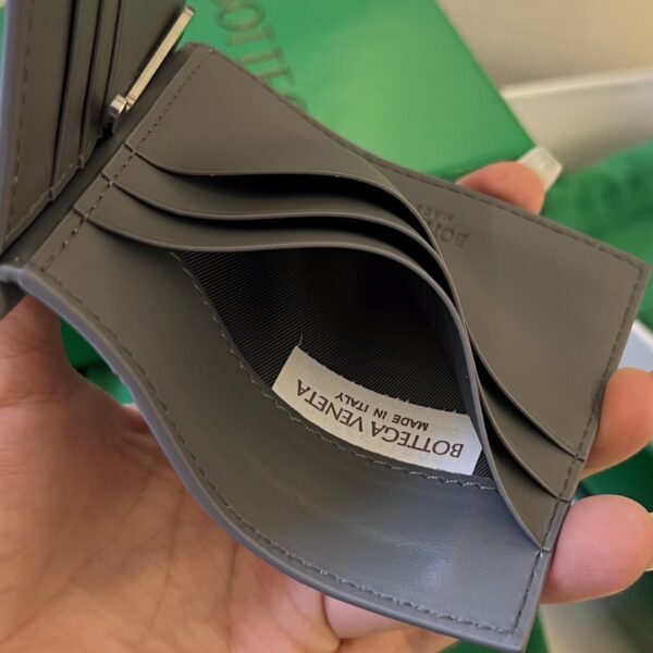 Bottega Veneta BV Intrecciato Bill Clip Wallet