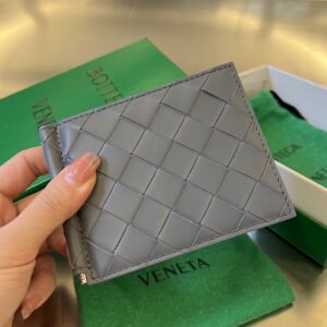 Bottega Veneta BV Intrecciato Bill Clip Wallet