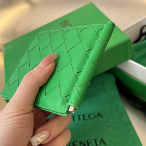 Bottega Veneta BV Intrecciato Bill Clip Wallet