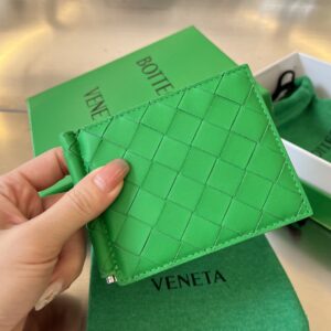 Bottega Veneta BV Intrecciato Bill Clip Wallet
