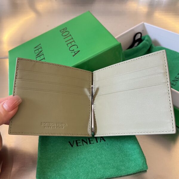 Bottega Veneta BV Intrecciato Bill Clip Wallet