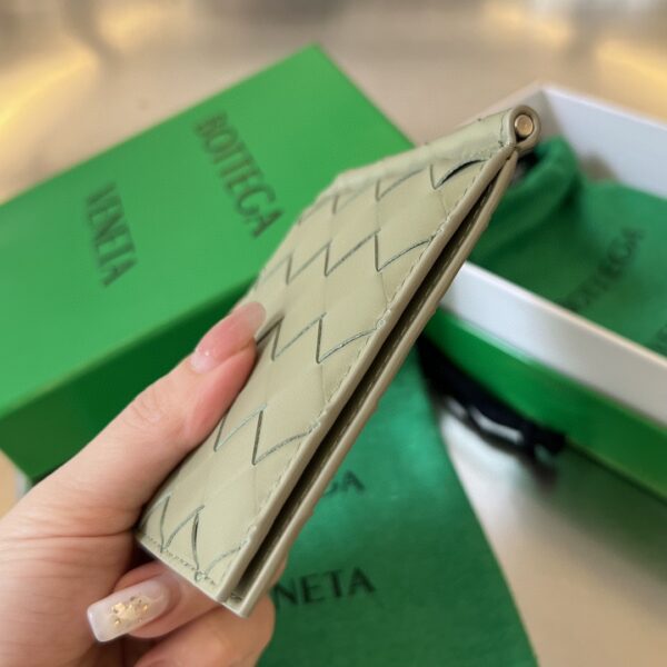 Bottega Veneta BV Intrecciato Bill Clip Wallet