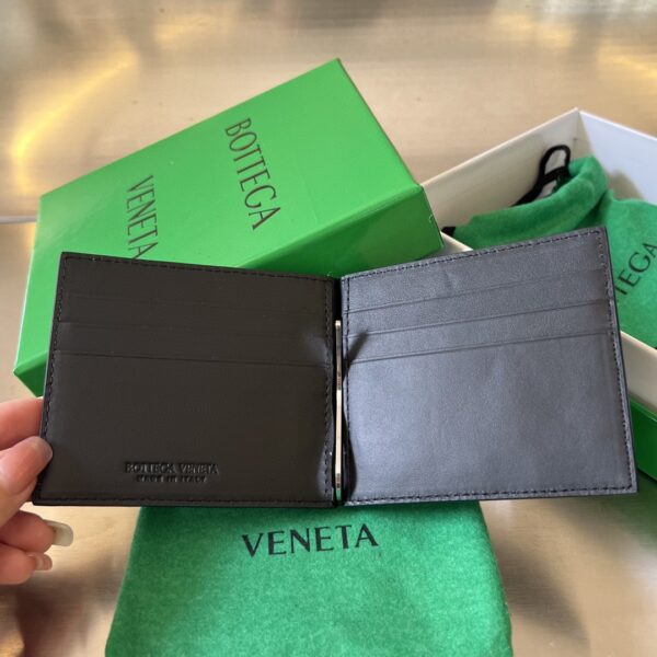 Bottega Veneta BV Intrecciato Bill Clip Wallet