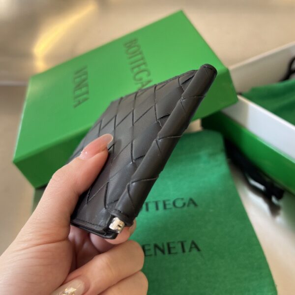 Bottega Veneta BV Intrecciato Bill Clip Wallet