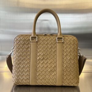 BOTTEGA VENETA BV Slim Intrecciato Briefcase