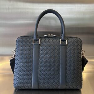 BOTTEGA VENETA BV Slim Intrecciato Briefcase