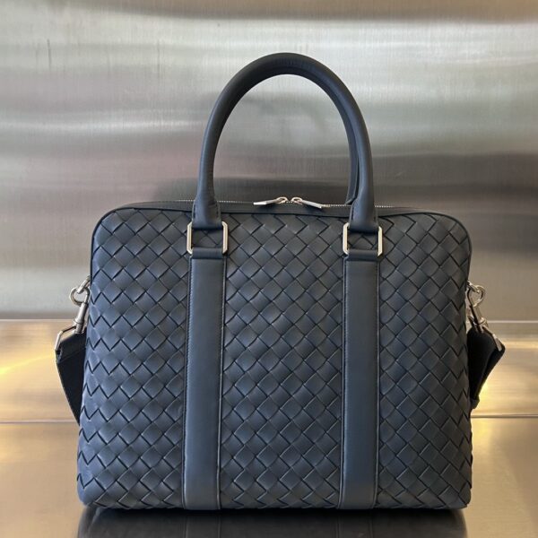 BOTTEGA VENETA BV Slim Intrecciato Briefcase