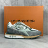 Embossed cowhide sneakers