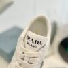 White casual platform shoes