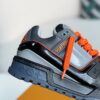 Trainer Maxi Black Orange Monogram