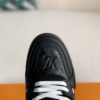 Black Calf Leather Sneakers