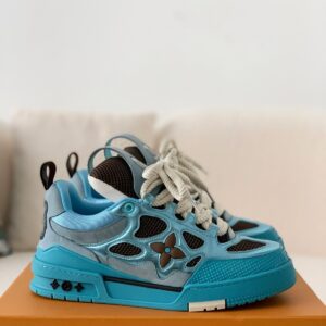 Skate Trainer Blue Brown