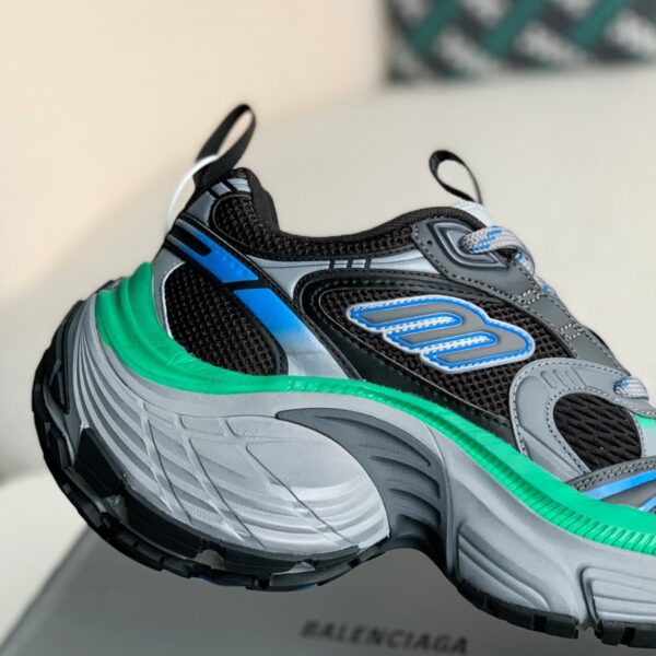 Sneakers "Black Green"