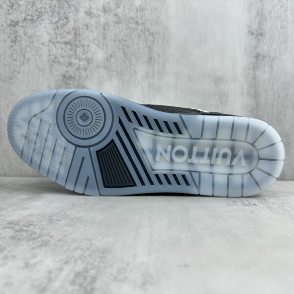 Replica Trainer Sneakers Black White