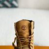 「#2511」Wheat colored letter ankle boots