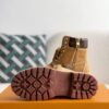 「#2511」Wheat colored letter ankle boots
