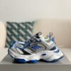 Balenciaga Cargo Sneakers in Grey/White/Blue