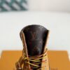 「#2528」Wheat colored letter ankle boots