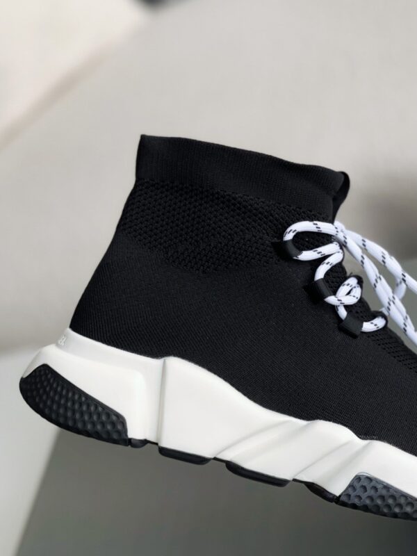Balenciaga Speed Lace Up Black