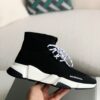 Balenciaga Speed Lace Up Black