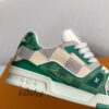 Cotton fabric low-top sneakers