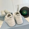 White casual platform shoes