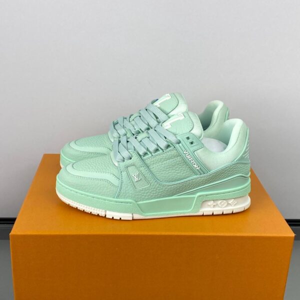 Mint Green White Trainer