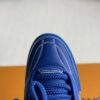 Blue skateboard sneakers