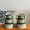 Cotton fabric low-top sneakers