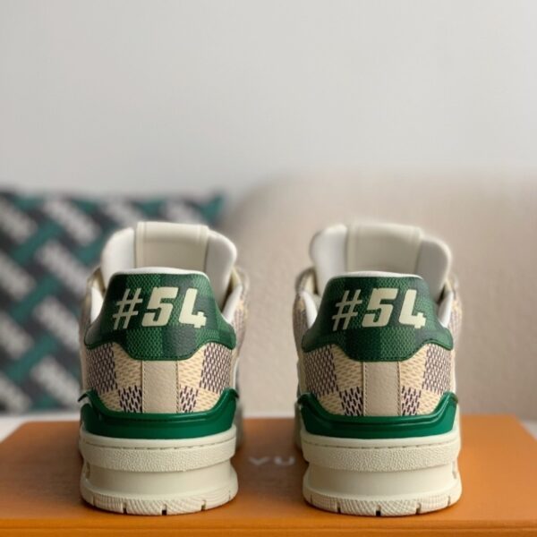 Cotton fabric low-top sneakers