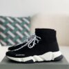 Balenciaga Speed Lace Up Black