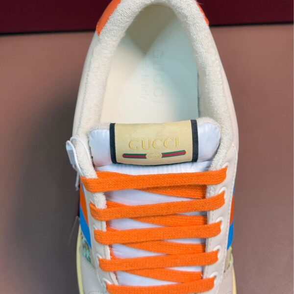Fluffy colorful sneakers
