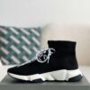 Balenciaga Speed Lace Up Black