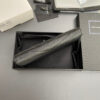 YSL Cassandre Matelasse Zip Around Wallet