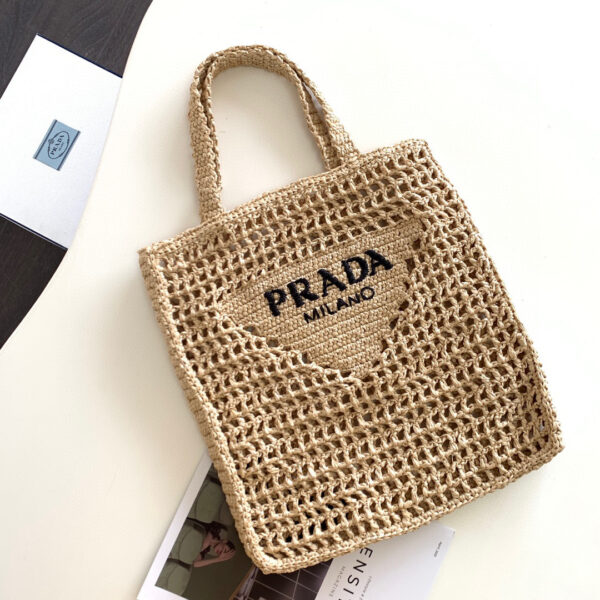 Prada Crochet tote bag