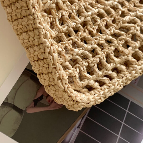 Prada Crochet tote bag
