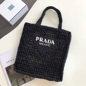 Prada Crochet tote bag