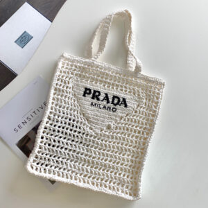 Prada Crochet tote bag
