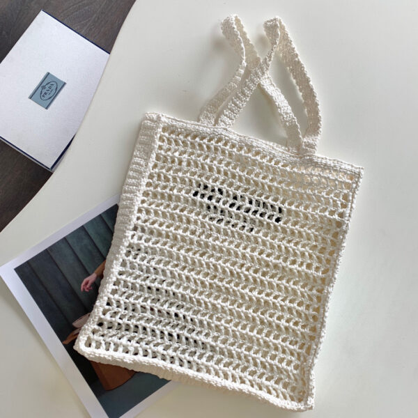 Prada Crochet tote bag