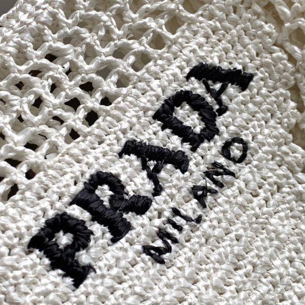 Prada Crochet tote bag