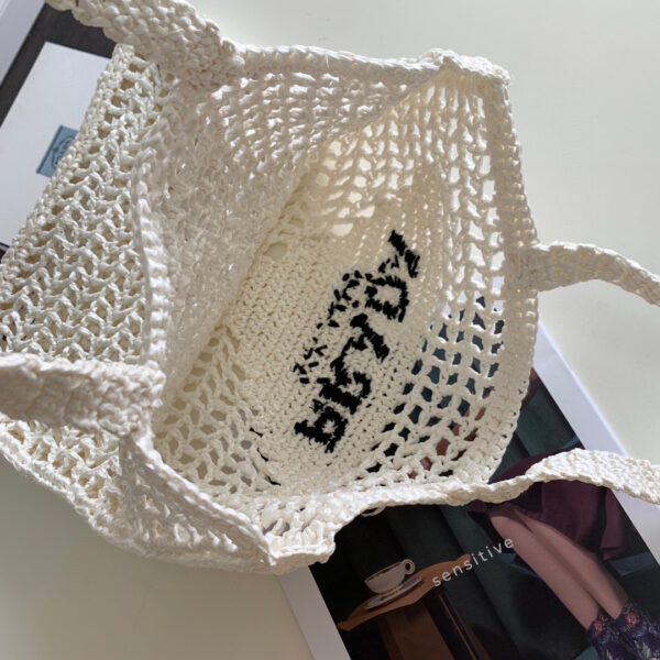 Prada Crochet tote bag